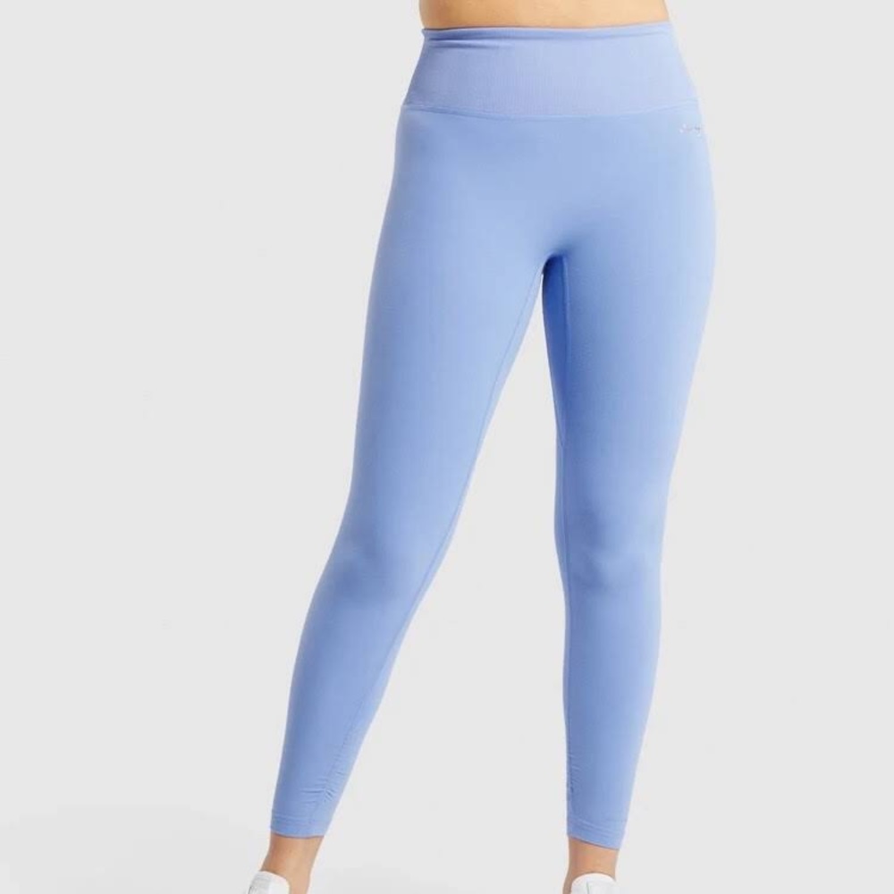 Whitney Simmons Gymshark Ribbed Waistband Leggings